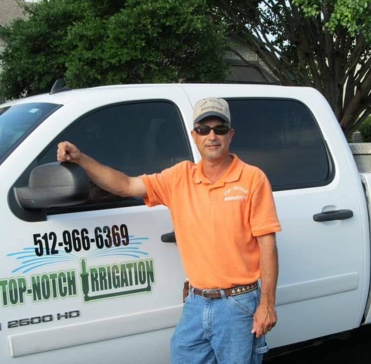 James Wood owner of Top Notch Irrigation